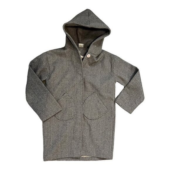 Element Herringbone Coat Jacket Snap Front 150/68 Brand New 12 - Picture 1 of 4